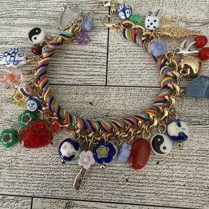 Atterri Colorful Charm Bracelet NWOT Viral on TikTok Women Owned Company